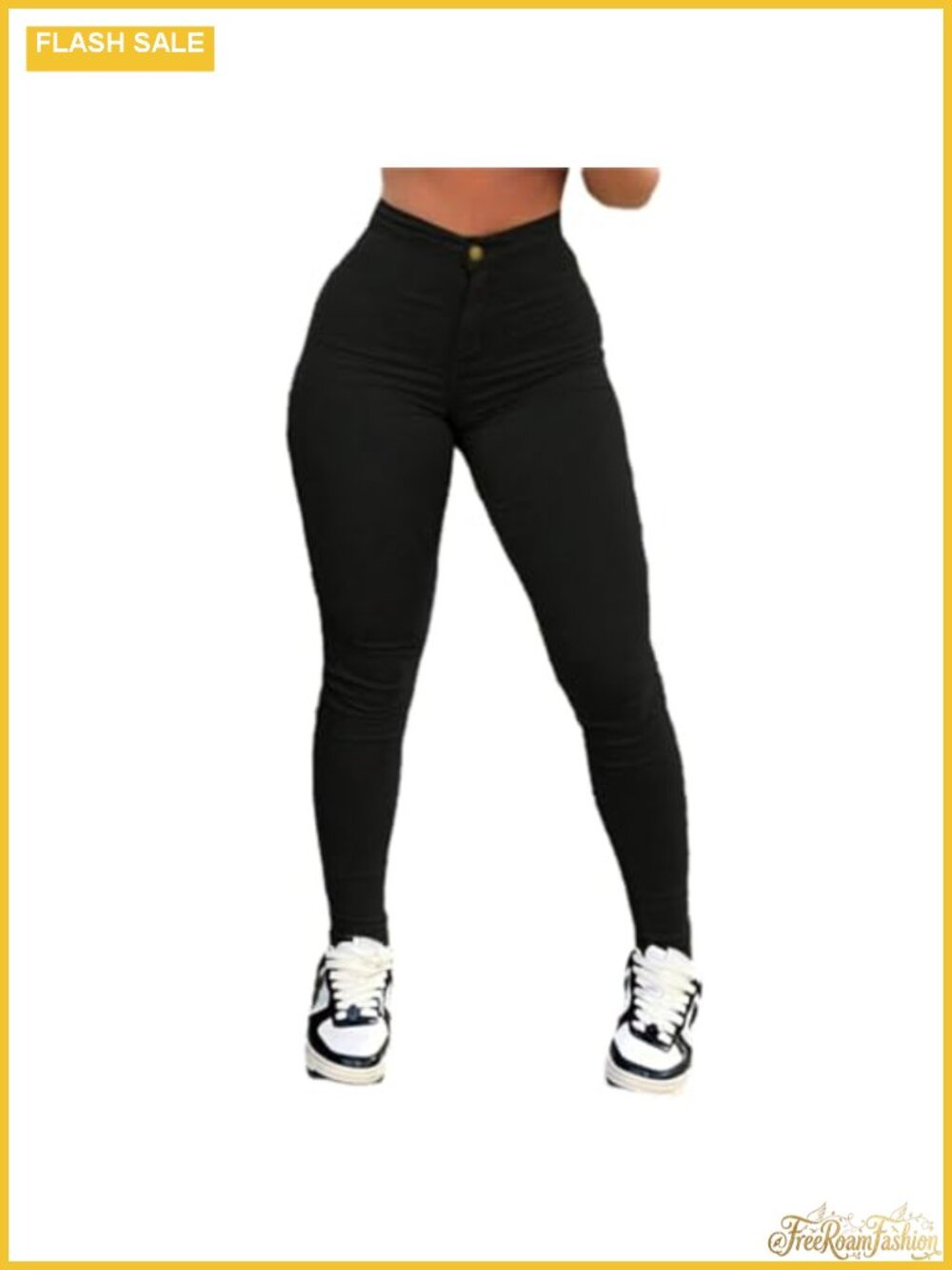 Curve-Hugging High Waisted Skinny Jeans Stretchy Women's Denim